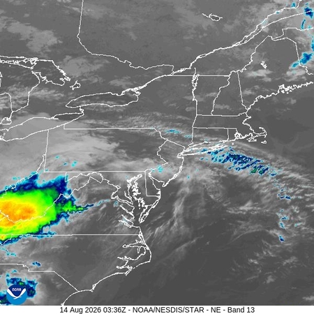 latest image of Northeast IR