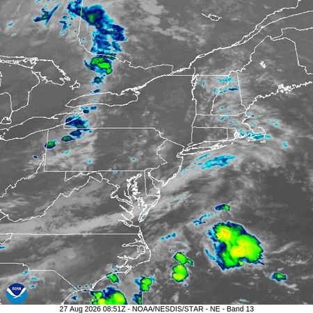 latest image of Northeast IR