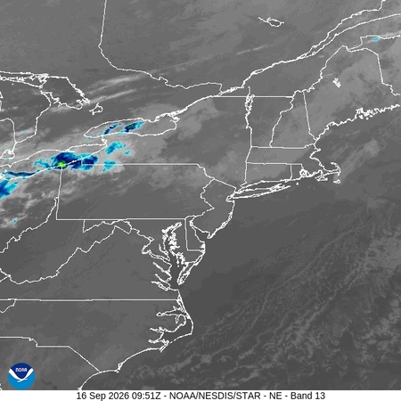 latest image of Northeast IR