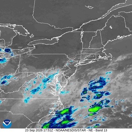 latest image of Northeast IR