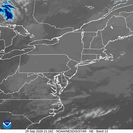 latest image of Northeast IR