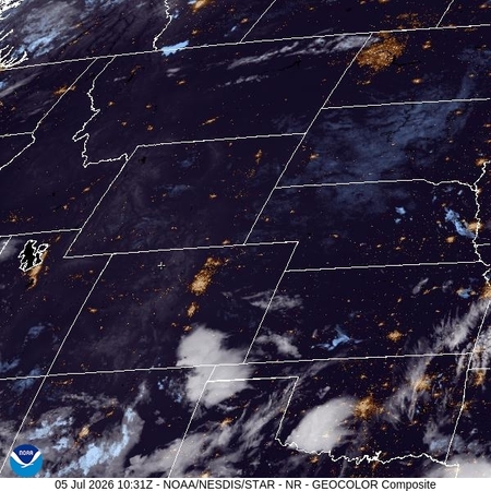 latest image of Northern Rockies geocolor