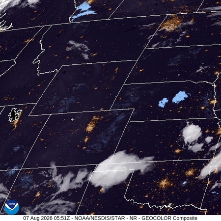 latest image of Northern Rockies geocolor