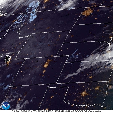 latest image of Northern Rockies geocolor