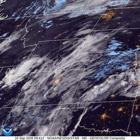 latest image of Northern Rockies geocolor