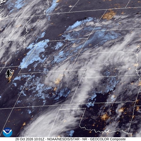 latest image of Northern Rockies geocolor