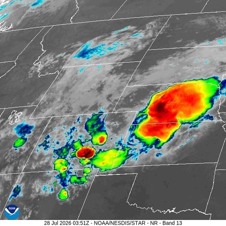 latest image of Northern Rockies IR