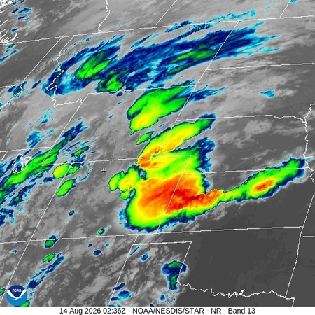 latest image of Northern Rockies IR