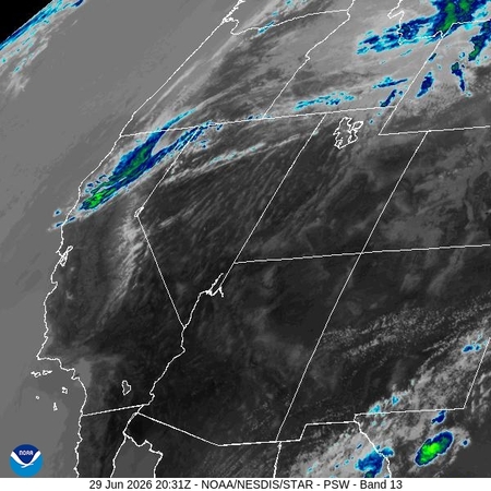 latest image of Pacific Southwest IR