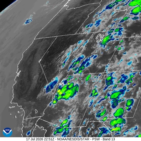 latest image of Pacific Southwest IR