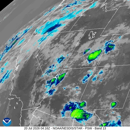 latest image of Pacific Southwest IR