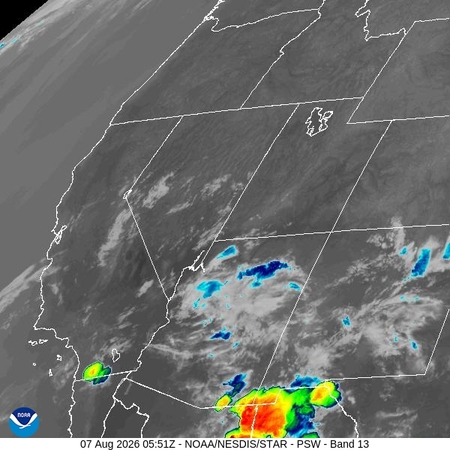 latest image of Pacific Southwest IR