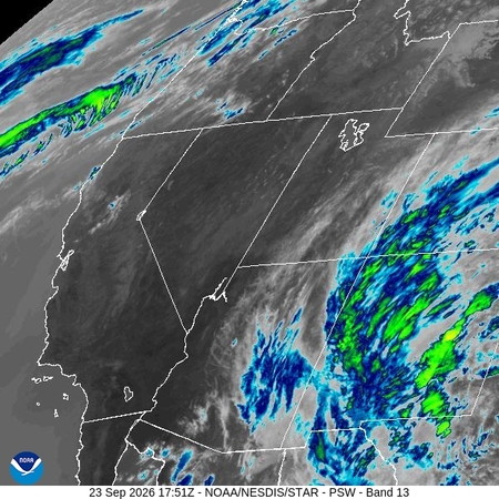 latest image of Pacific Southwest IR