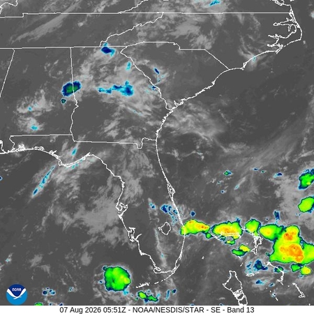 latest image of Southeast IR
