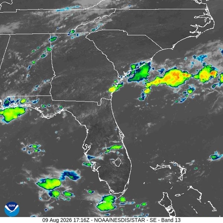 latest image of Southeast IR