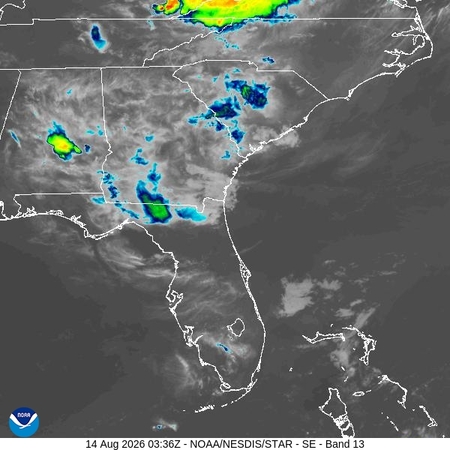 latest image of Southeast IR