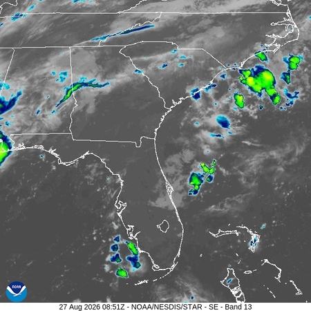 latest image of Southeast IR