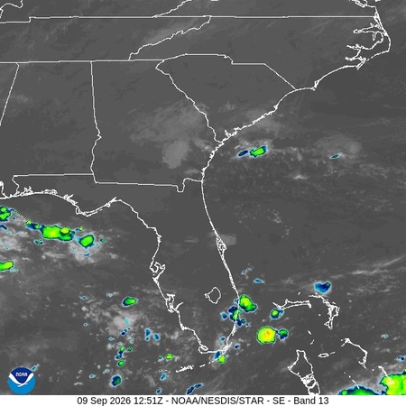latest image of Southeast IR