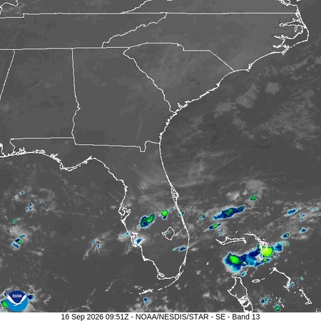 latest image of Southeast IR