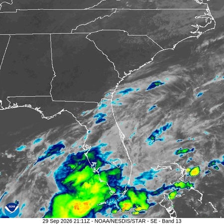 latest image of Southeast IR