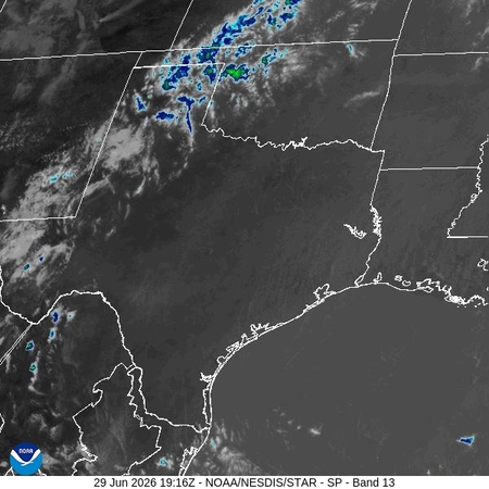 latest image of Southern Plains IR