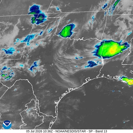 latest image of Southern Plains IR