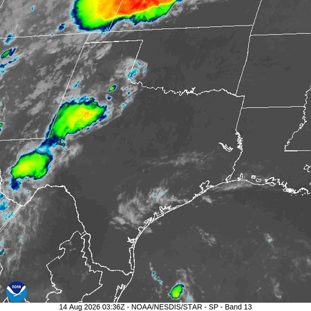 latest image of Southern Plains IR