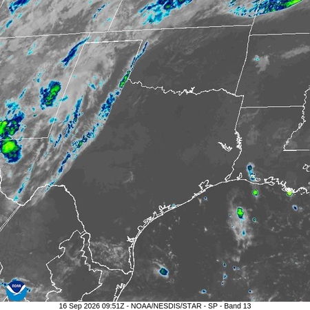 latest image of Southern Plains IR