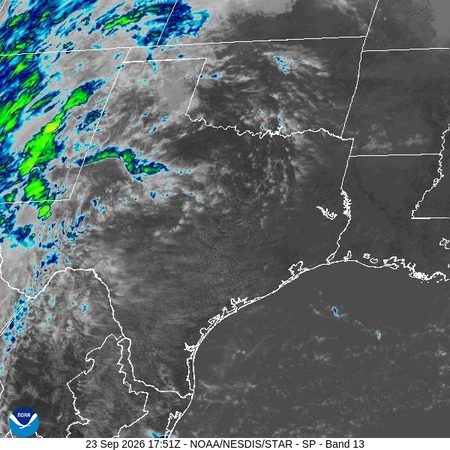 latest image of Southern Plains IR