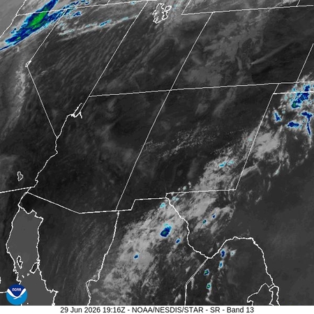 latest image of Southern Rockies IR