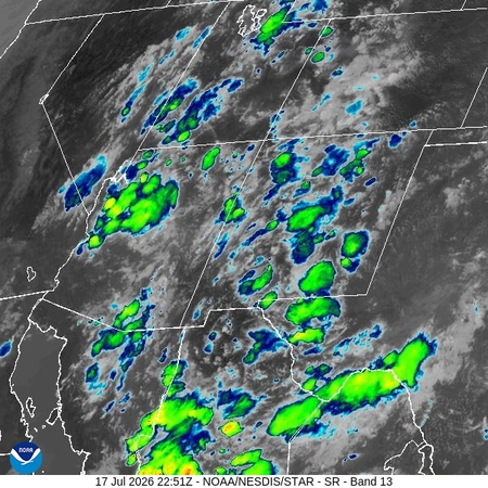 latest image of Southern Rockies IR