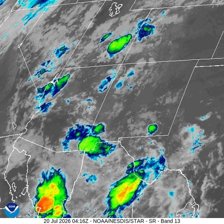 latest image of Southern Rockies IR