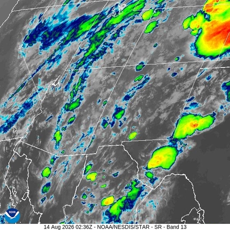 latest image of Southern Rockies IR