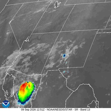 latest image of Southern Rockies IR