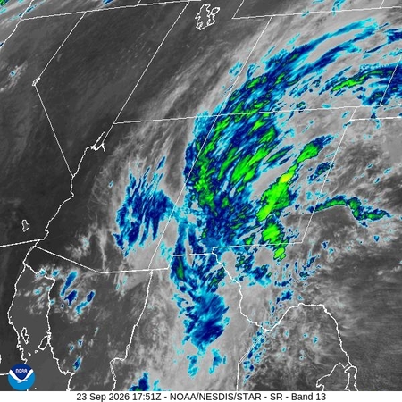 latest image of Southern Rockies IR