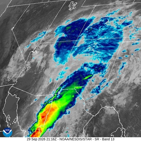 latest image of Southern Rockies IR