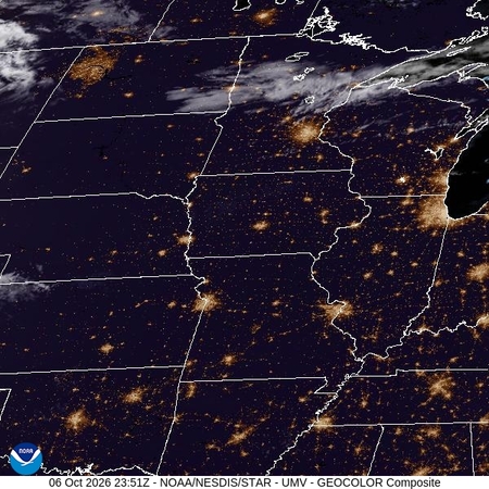 latest image of Upper Miss. Valley geocolor