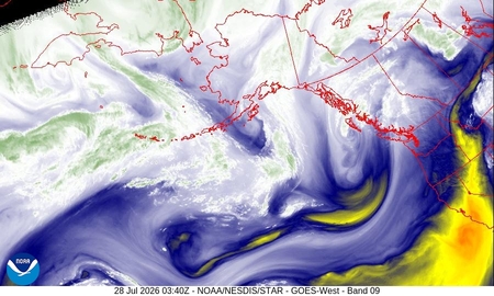 latest image of N. Pacific water vapor