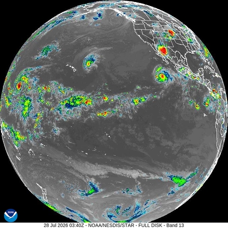 latest image of Western N. America IR