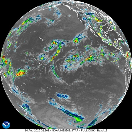 latest image of Western N. America IR