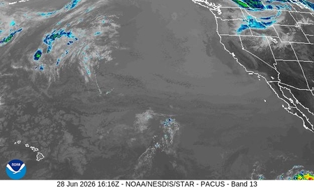 latest image of Western US IR