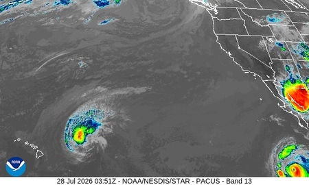 latest image of Western US IR