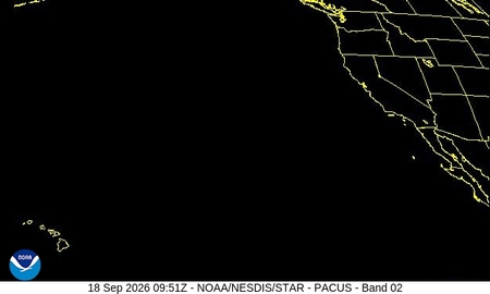 latest image of Western US visible