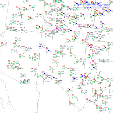 latest image of Alburquerque,NM. obs
