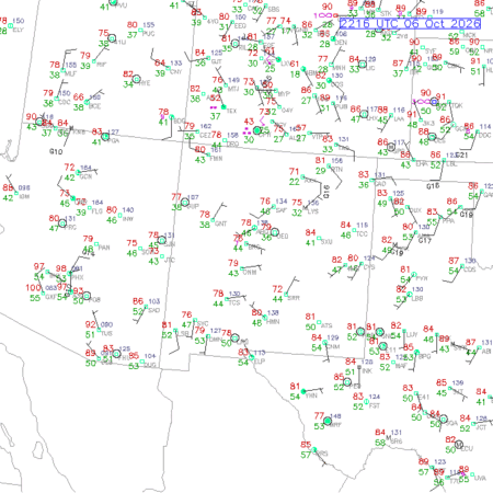 latest image of Alburquerque,NM. obs