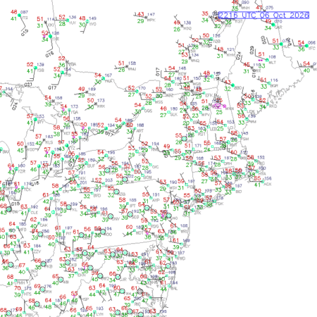 latest image of Albany,NY. obs