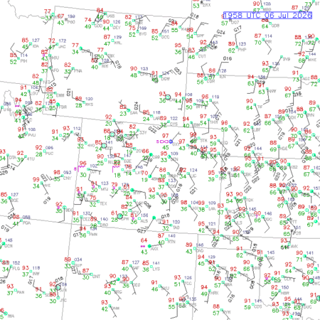 latest image of Denver,CO. obs