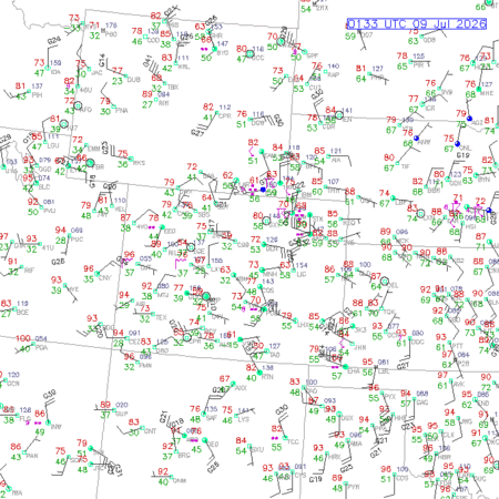 latest image of Denver,CO. obs
