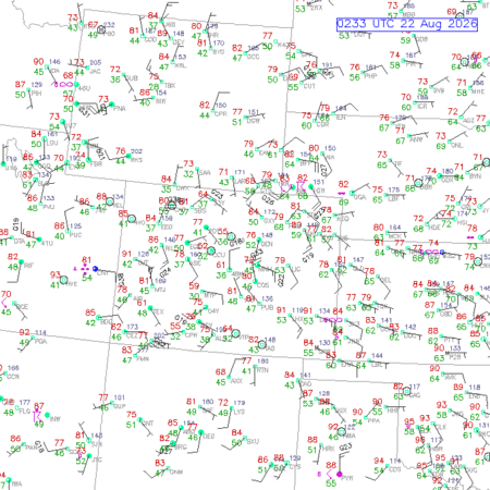 latest image of Denver,CO. obs