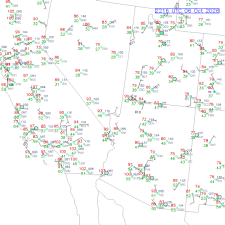 latest image of Las Vegas,NV. obs